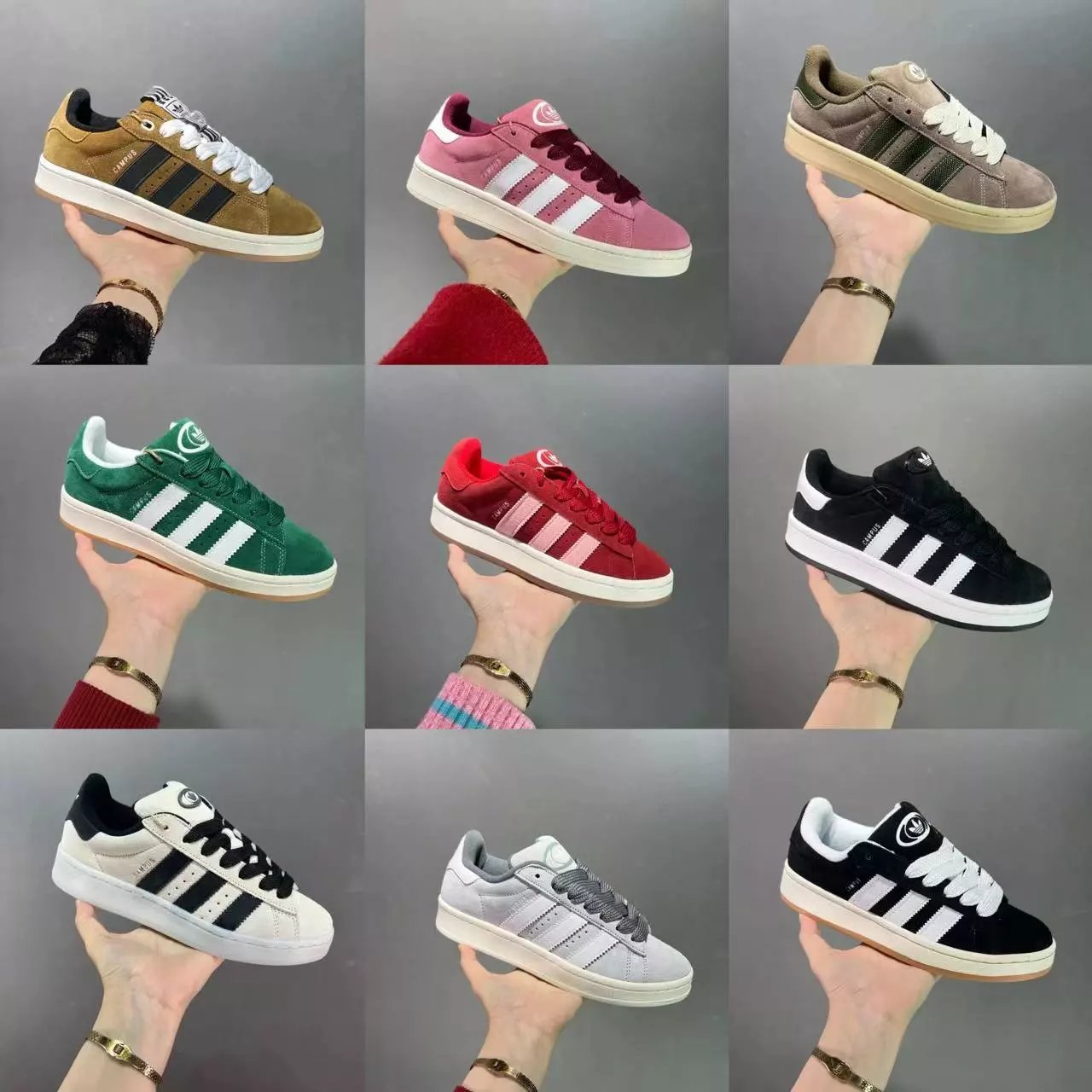 Adidas shoes SP-CF Vintage skateboard shoes(3)