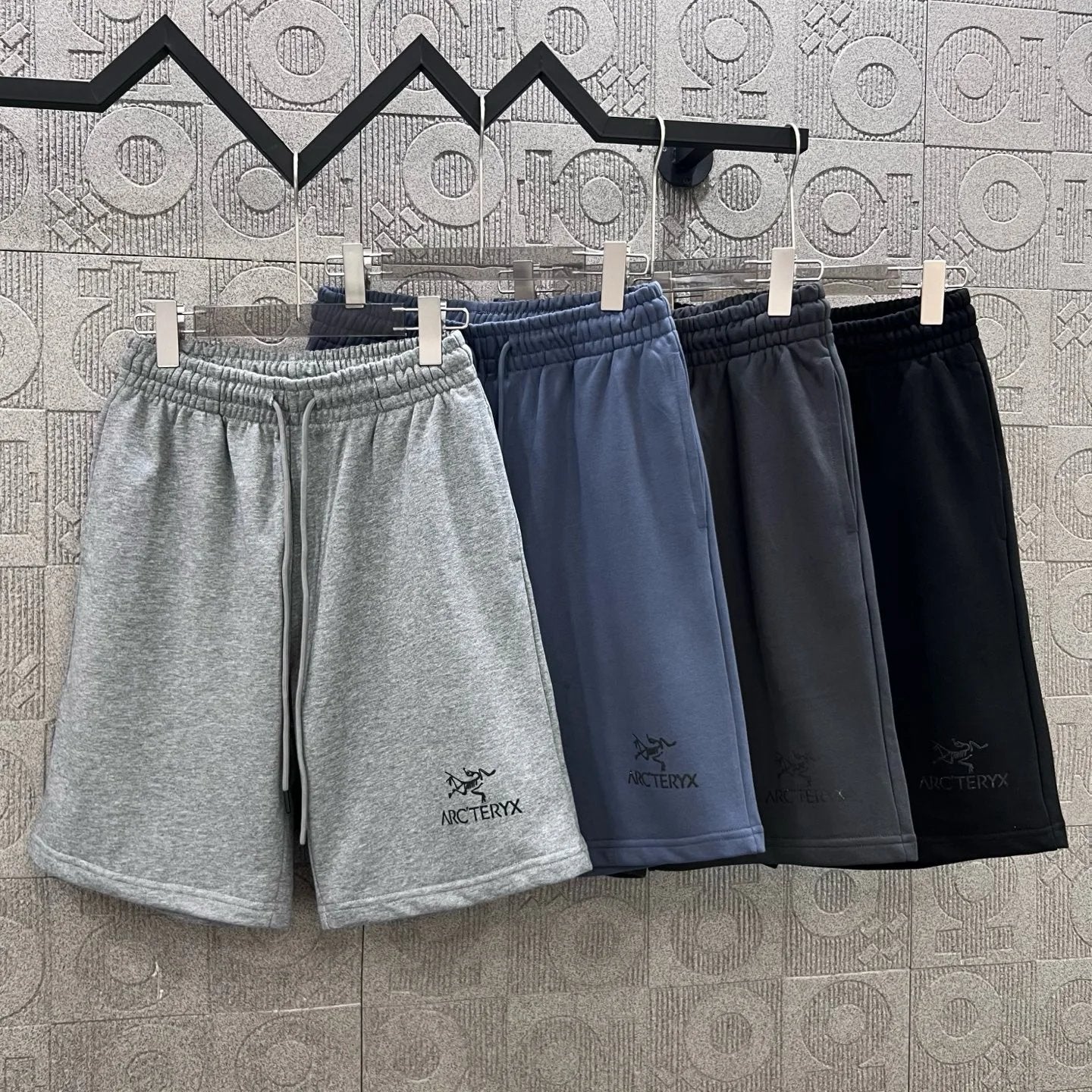 Arc'teryx Shorts Former Brand Letter Pattern Print logo Five-point Shorts25ss New Drawstring Casual Pants for Men and Women, Summer Style5Two-in-One Casual Sweatpants Pure Cotton Joggers