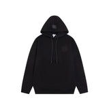 LOEWE Hoodie Embroidered Leather Tag logo Hooded Sweatshirt Jacket Hoodie Top Unisex Sports Casual OS Loose fit versatile style