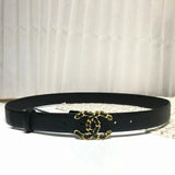 Chanel Belt Top version In Stock High Quality Classic Style Belt Women's Genuine Leather Fashion All-Match Belt