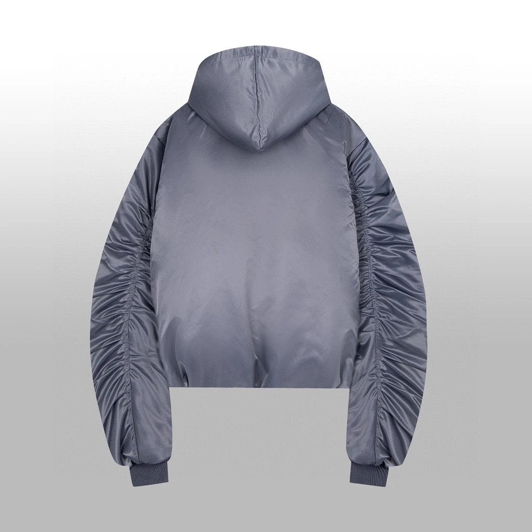 Louis Vuitton LV Down Jacket Solid Color Matte Hooded Down Jacket Unisex Fluffy Hooded Long Sleeve Puffer Coat Winter Thickened Warm Loose Versatile Fashionable