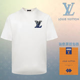 Louis Vuitton LV T-shirt Small Chest Print logo round Neck Short Sleeve25ss New Pure Cotton Unisex Style T T-shirt OS Loose Fit Base Shirt Short Sleeve T-Shirt Top