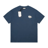 Dior T-shirt logo 3D Embroidered Crew Neck Short Sleeve25ss New Pure Cotton Unisex Style T Casual T-Shirt Base Layer Shirt OS Loose Fit Half Sleeve Top Plus Size