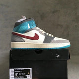 Air Jordan 1 Mid shoes New All-Match Trendy Men's Casual Sports Shoes Mid-Top