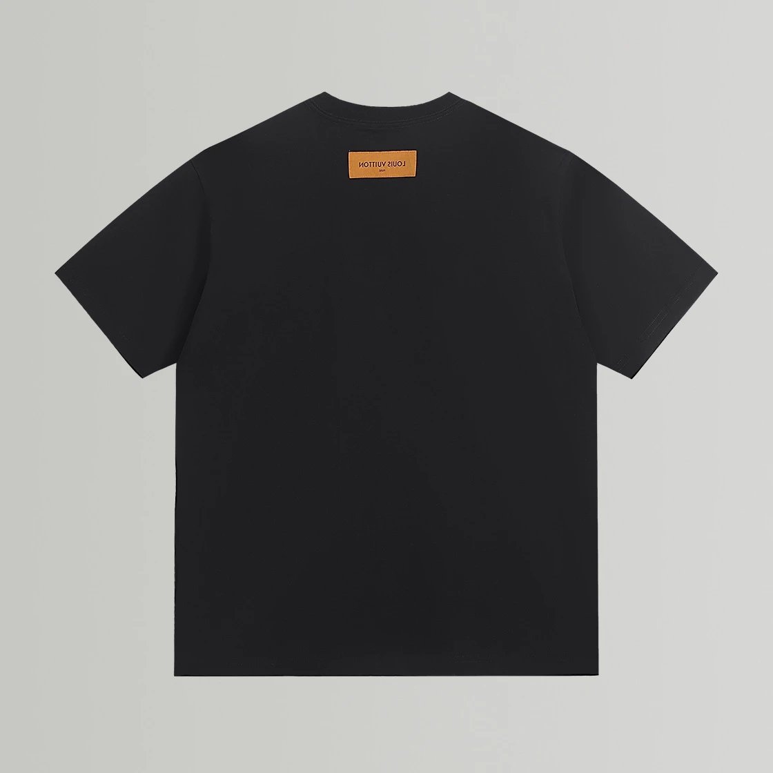 Louis Vuitton LV T-shirt Large Chest Line Letter Print logo round Neck Short Sleeve25ss New Pure Cotton Unisex Style T T-shirt OS Loose Fit Base Shirt Top Half Sleeve T-Shirt