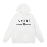 Amiri Hoodie 2023Autumn and Winter New Simple Big logo Printed Hoodie Same Style for Men and Women