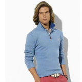 Ralph Lauren Sweater Knitwear round Neck Pullover Men's Bottoming Casual Winter Thickened New Sweater Zipper