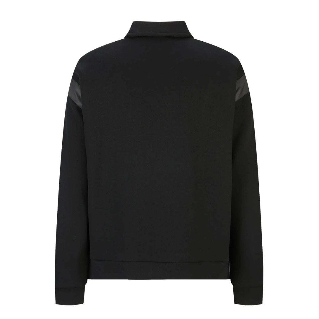 PRADA Jackets 24FW Prada Triangle Logo Nylon Patchwork Zipper Jacket Unisex Autumn Winter New Sports Casual Loose Fit Versatile