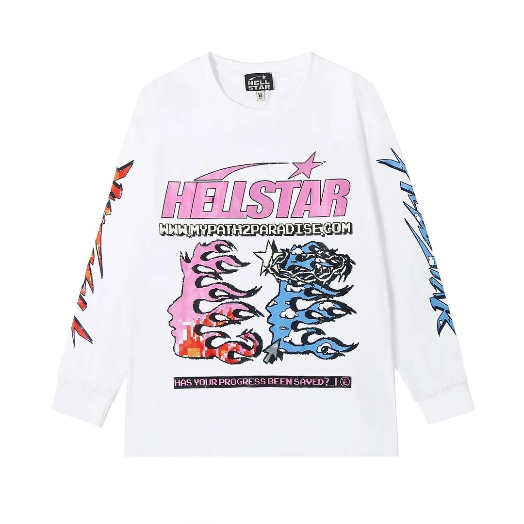 Hellstar Hoodie Fashionable All-Match Sweater-007222