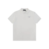 Arc'teryx T-shirt Chest Bird Pattern logo Embroidery POLO Shirt Lapel Short Sleeve25ss New Unisex Summer Short Sleeve OS Loose T Business Half Sleeve Shirt Plus Size T-Shirt