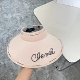 Chanel Hat Sun Hat with Dustproof Bag High Quality Fashion Big Hat2024Summer New Ice Silk Sun Hat Topless Hat
Light Luxury Temperament～Travel Essential