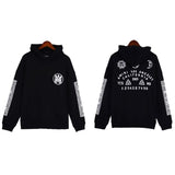 Amiri Hoodie Fashion Brand Sweater Paint-Splashing Style Graffiti Embroidered Hoodie Couple Coat