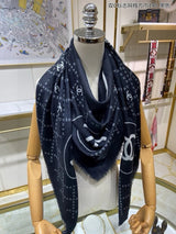 Chanel Scarf Cashmere Kerchief【High-End Love Pure Cashmere Baby Feels Comfortable to Fly Women's Special Products Are Rarely Available in All Seasons