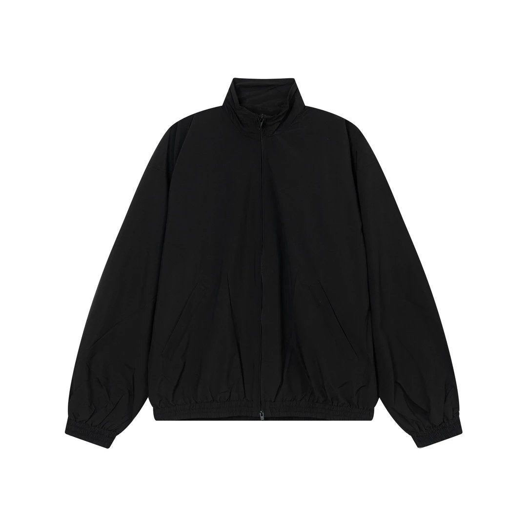 Balenciaga Jackets 3D Tape Letters LOGO Printed Stand Collar Jacket Casual Loose Versatile Cardigan Sportswear os Unisex Style24ss Autumn and Winter New Products