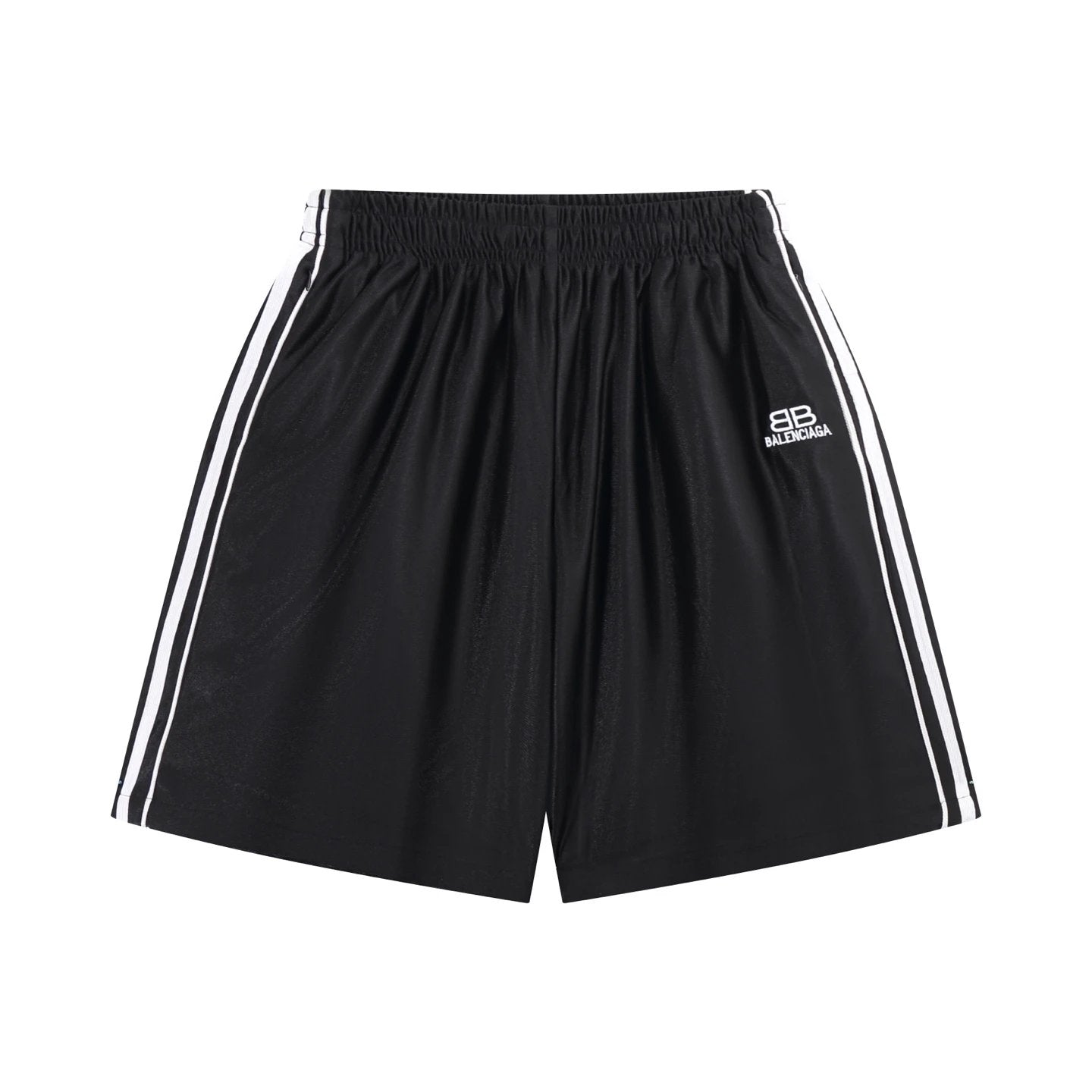 Balenciaga Shorts Front Body Double B Letter Embroidery logo Five-point Shorts25ss New Drawstring Casual5Two-Piece Casual Sweatpants Summer Pants Unisex Pure Cotton Sweatpants