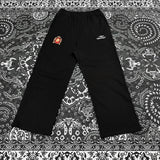 Balenciaga Sweatpants Collaboration Manchester United Series Embroidered Sweatpants Long Pants Wide-leg Pants Casual Loose Sports Pants Unisex24ss Autumn and Winter New Products