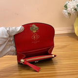 Louis Vuitton LV Wallets/Clutches Top version 【Premium Version Original Leather】24Christmas New Wallet Full Series Christmas Style Coin Purse Key Case Card Holder Card Clamp Long Wallet Short Wallet Zipper Card Holder Passport Case Chain Small Mahjong Bag