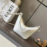 LOEWE Women's Bag Top version 【Original Quality】Top Style2023Latest Hammockhobo Handbag Hammock Bag hobo Bag Underarm Bag Shoulder Bag Crossbody Bag with Dice Ornaments Hot Selling Luo Jia Women's Bag