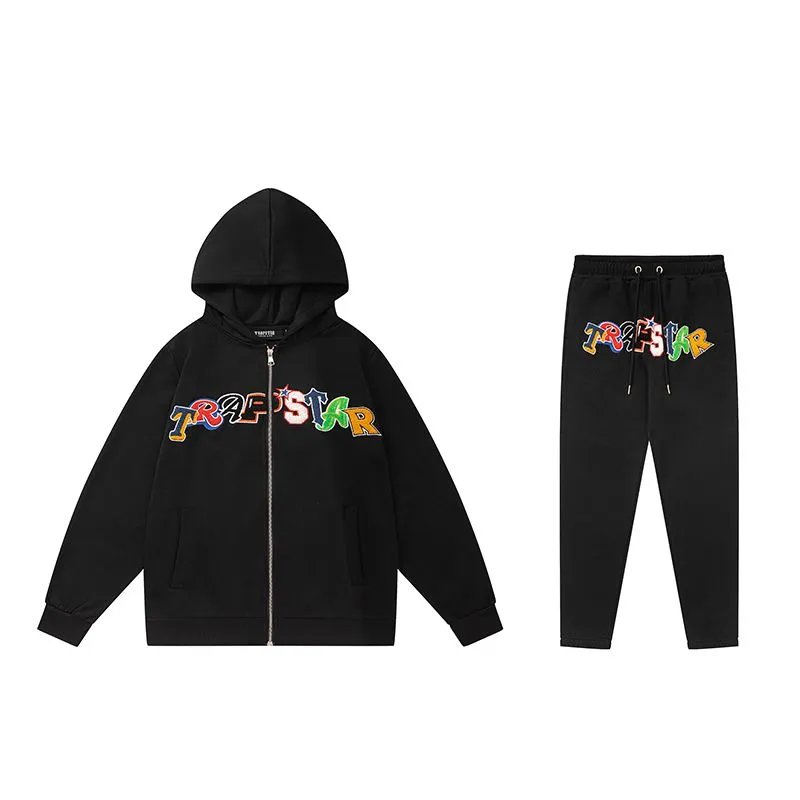 Trapstar Hoodie Fall Winter Fashion Trendy Sweater Suit004