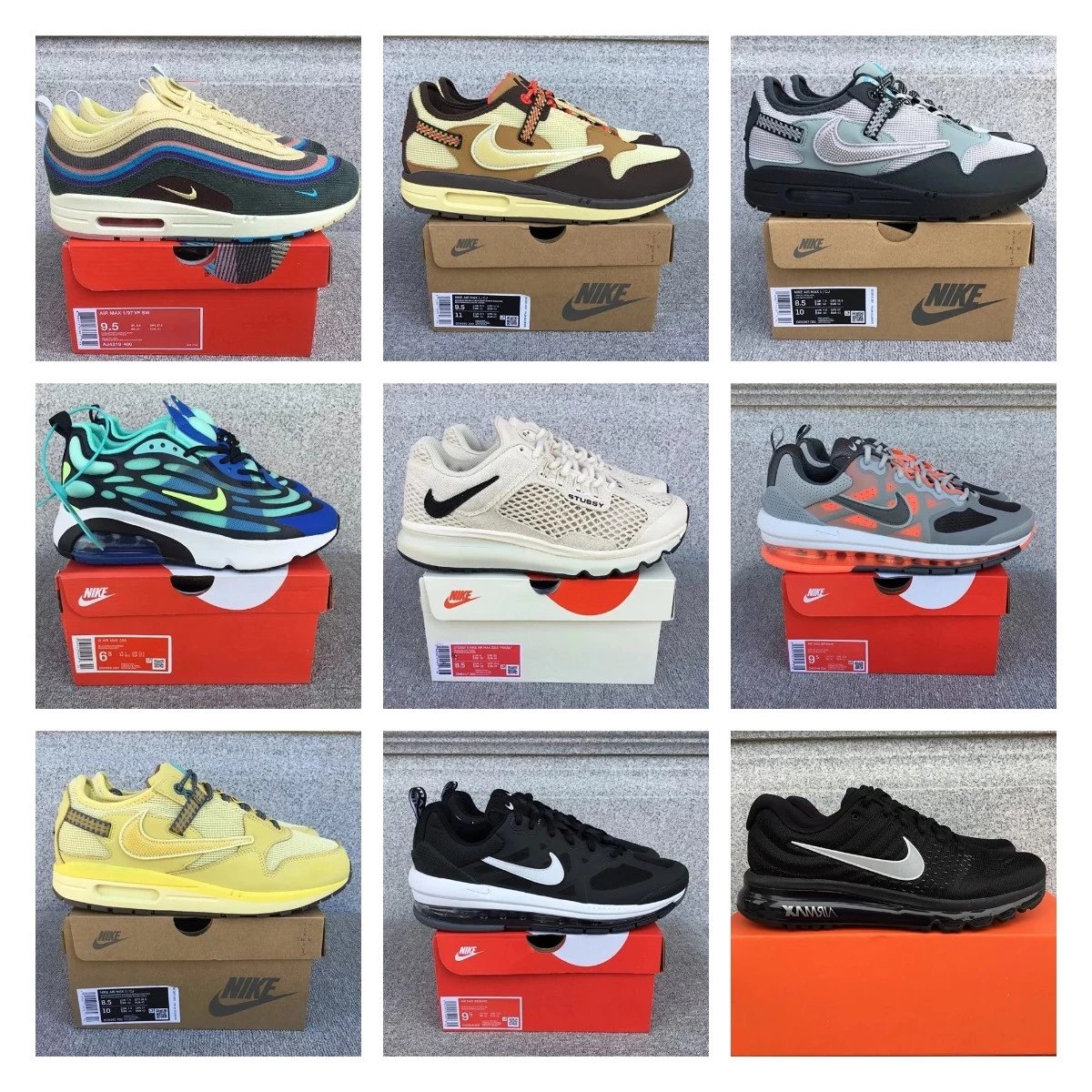 Nike Air Max 1 shoes Casual New Trendy Breathable Sports Running Shoes