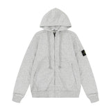 Stone Island Hoodie Trendy Fashion Joker Hooded Zipper Sweatshirt Coat0001