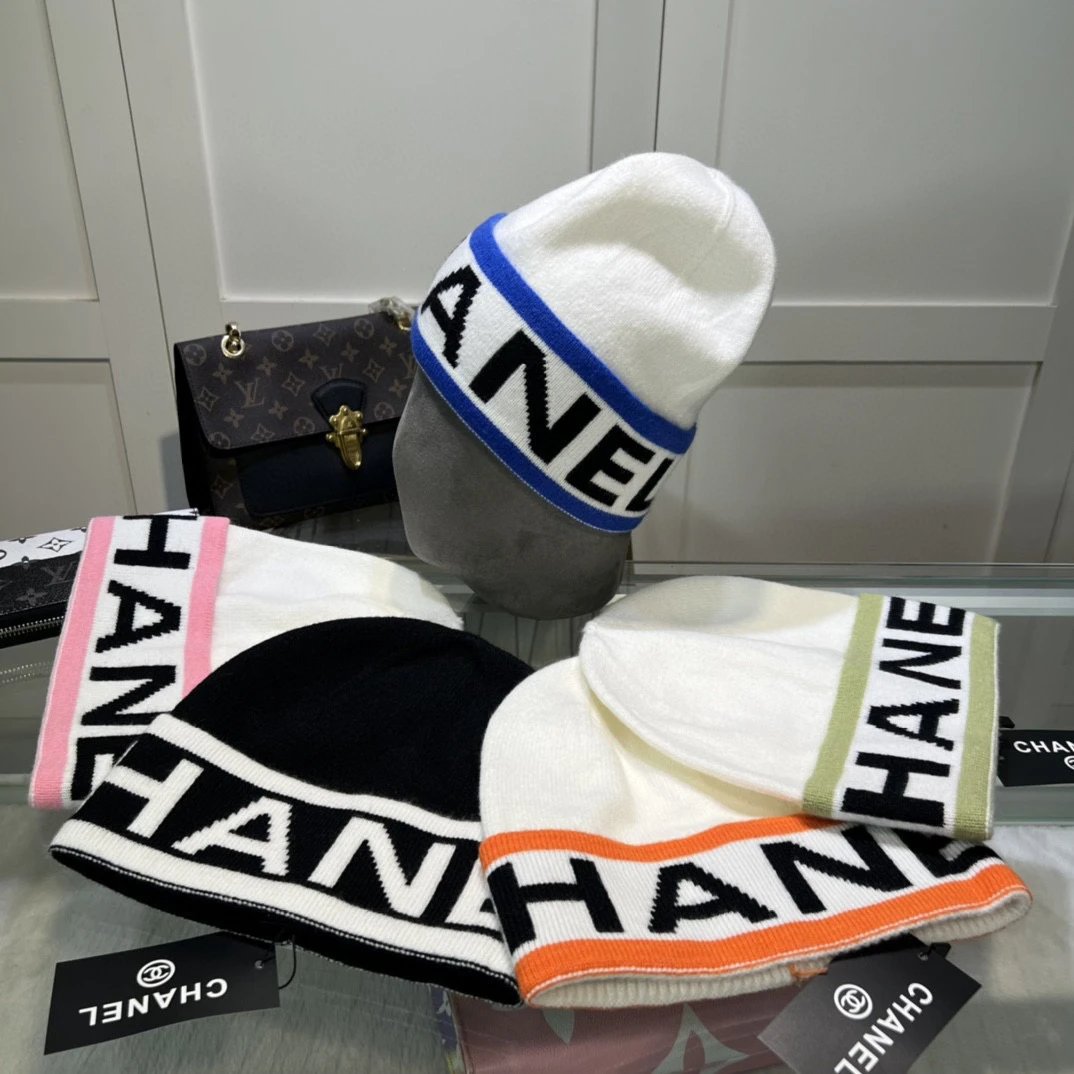 Chanel Hat Casual Knitted Hat High Quality Fashion Fashion Brand Classic Letters Popular Knitted Hat！