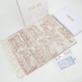 Dior Scarf Zhuyi Zoo Tassel Long Scarf Men and Women Same Style