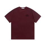 PRADA T-shirt Chest Letter Crown Small Embroidery logo round Neck Short Sleeve25ss New Pure Cotton Unisex Style T T-shirt OS Loose Fit Base Shirt Top Half Sleeve T-Shirt