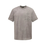 Chrome Hearts T-shirt Chest with Sanskrit Script Embroidery logo round Neck Short Sleeve25ss New pure cotton T Unisex T-Shirt OS Drop Shoulder Loose Fit Base Shirt Top T-Shirt Short Sleeve