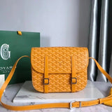 Goyard Bag Top version 【Highest Quality】Ge Jia Quan New Beédère Double Buckle Messenger Bag Men's Messenger Bag Messenger Bag Men's Bag Flap Bag Women's Cross-Body Bag Casual Backpack