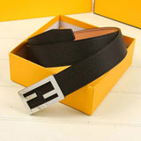 FENDI Belt Top version New Belt Men's Genuine Leather Business Monster Belt