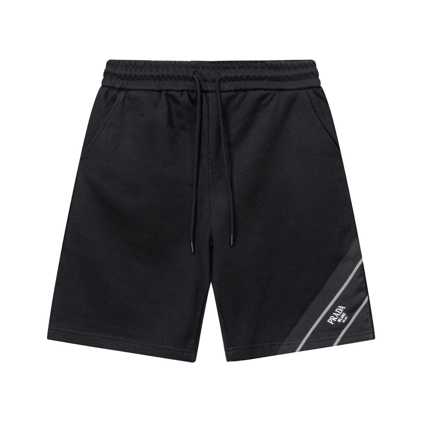 PRADA Shorts Predecessor Triangle Ribbon Letter Embroidery logo Five-point Shorts25ss New Drawstring Casual Summer Pants American Style5Two-in-One Casual Sweatpants for Men and Women, Pure Cotton Joggers