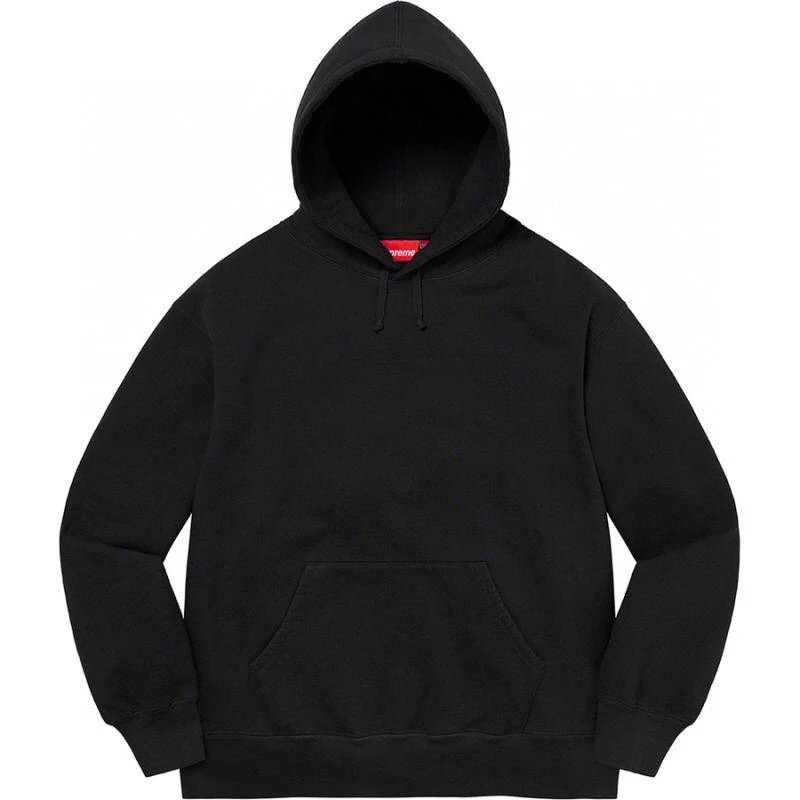 Supreme Hoodie Top Version Back Embroidered Men's and Women's Casual Hooded Hoodie