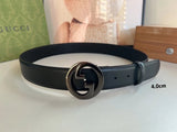 Gucci Belt Top version 4.0cm Men's and Women's Classic Belt Casual Fashion Belt Imported from Italy Cowhide Leather Pairs g Belt Ancient Home g Jiaguqi Guqi Pant Belt Man's Belt Pants Belt Men's Leather Belt Buckle Light Luxury Business Youth Leisure Birt