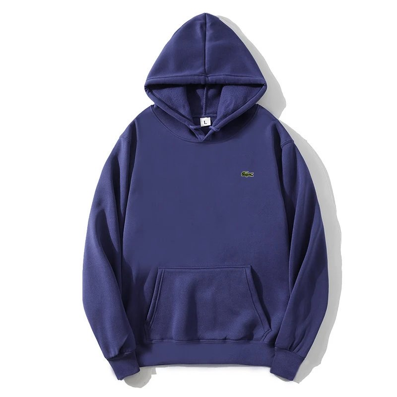 Lacoste Hoodie Autumn and Winter Leisure Fashion Hooded Sweatshirt（P-0049）