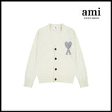 Ami Sweater Knitwear Classic round Neck Big Heart Jacquard Pullover Sweater Loose and Idle Sense Casual Couple Outfit-CY