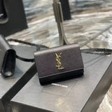 YSL Women's Bag Top version 【Original Leather Quality】2022Latest Counter Kate Caviar Cowhide Crocodile Pattern Cattle Leather Waist Bag Backpack Crossbody Bag Waist Bag Clutch Multifunctional Small Bag with Card Slot Card Holder Wallet