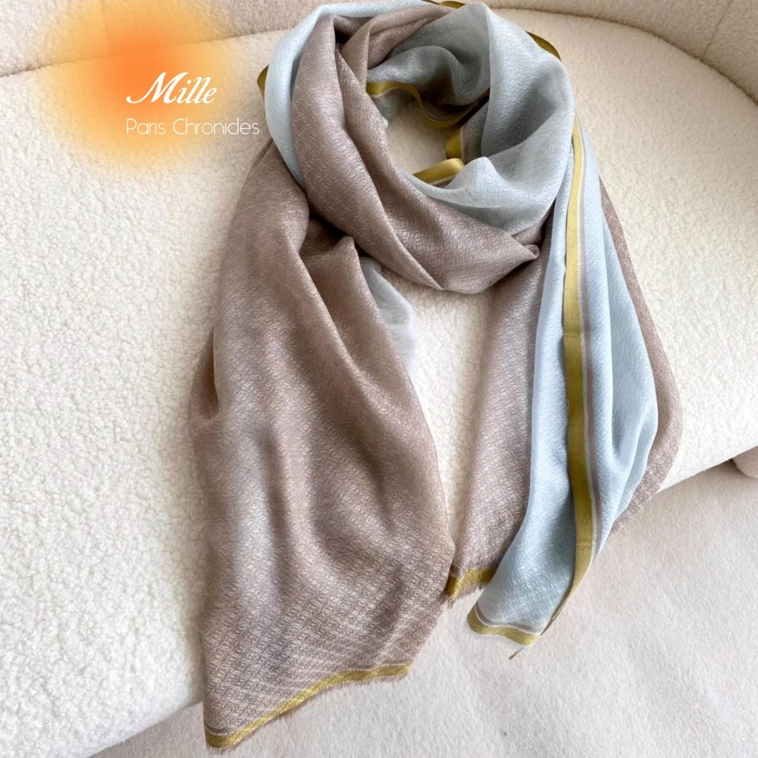 Dior Scarf Shawl Scarf Cashmere Light Autumn and Winter Scarf Long Scarf