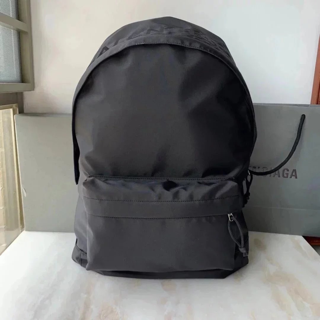 Balenciaga Bag Top version 【Level Surrogate Shopping】New Backpack Waterproof Cloth Leisure Backpack Men Backpack Women Backpack Sports Bag Travel Bag Men's and Women's Bags Luggage Bag Nylon Cloth Leisure Backpack School Bag