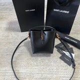 YSL Women's Bag Top version Saintlaurent2023New LE37Water Bucket Bag Summer New Women's Hand-Carrying Bucket Bag Bucket Bag Shoulder Messenger Bag Stiff Cowhide Bucket Bag Bucket Bag Two-in-One Composite Bag Bucket Bag742828