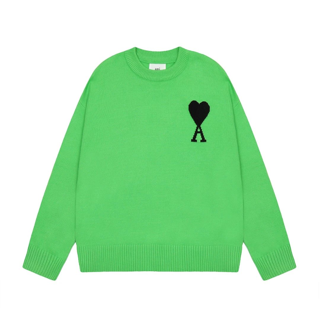 Ami Sweater Autumn and Winter Classic Fashion All-Match Sweater Sweater001