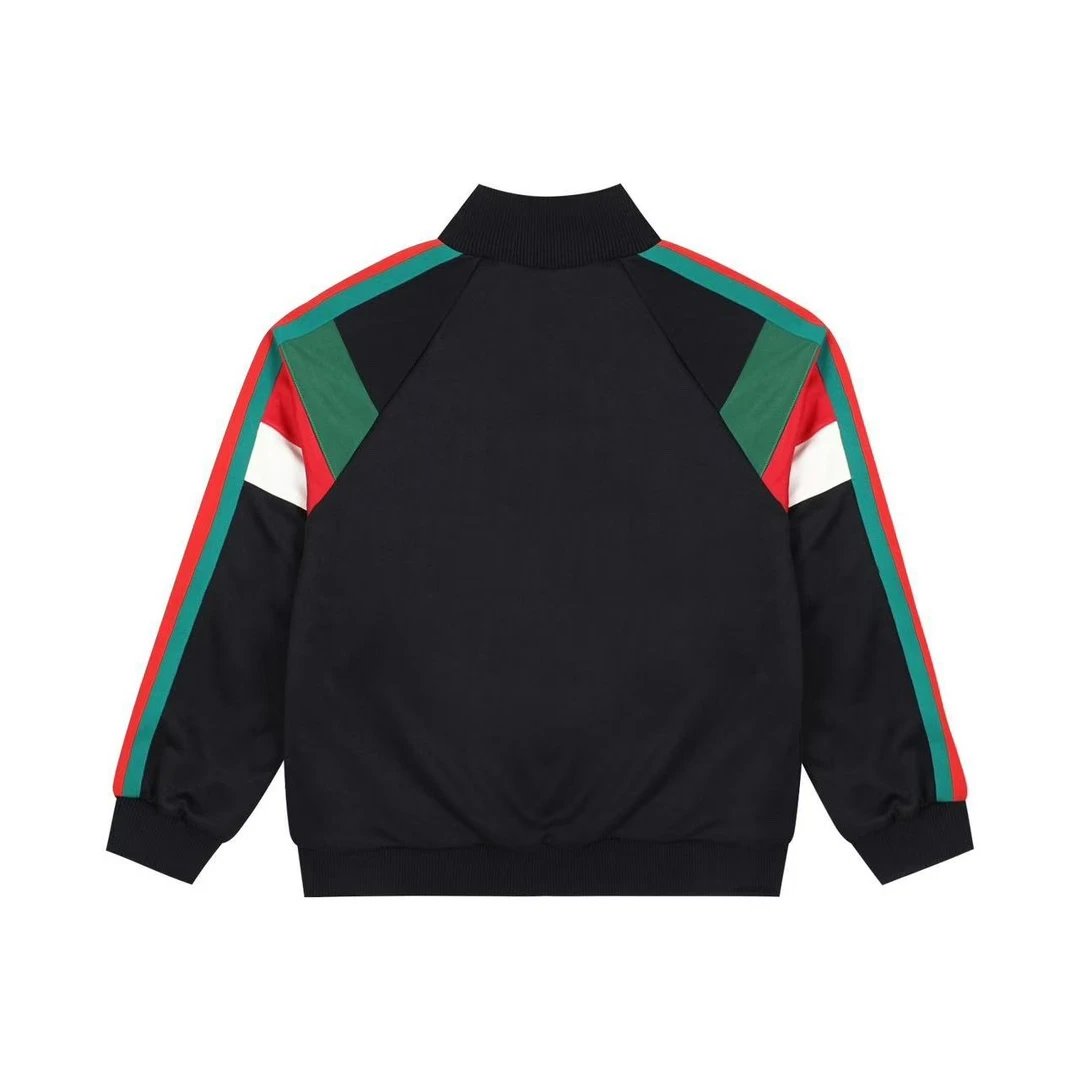 Gucci Hoodie Classic Webbing Color Block Double G Zipper Hoodie Jacket Unisex Autumn Winter New Sports Casual Loose Fit Versatile