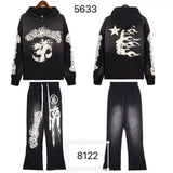 Hellstar Hoodie Leisure Fashion Sweater Suit K3-0386