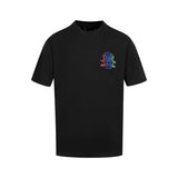 Chrome Hearts T-shirt Backside Print logo round Neck Short Sleeve25ss New Pure Cotton Unisex Style T Casual T-Shirt Base Layer Shirt OS Loose Fit Half Sleeve Top Plus Size