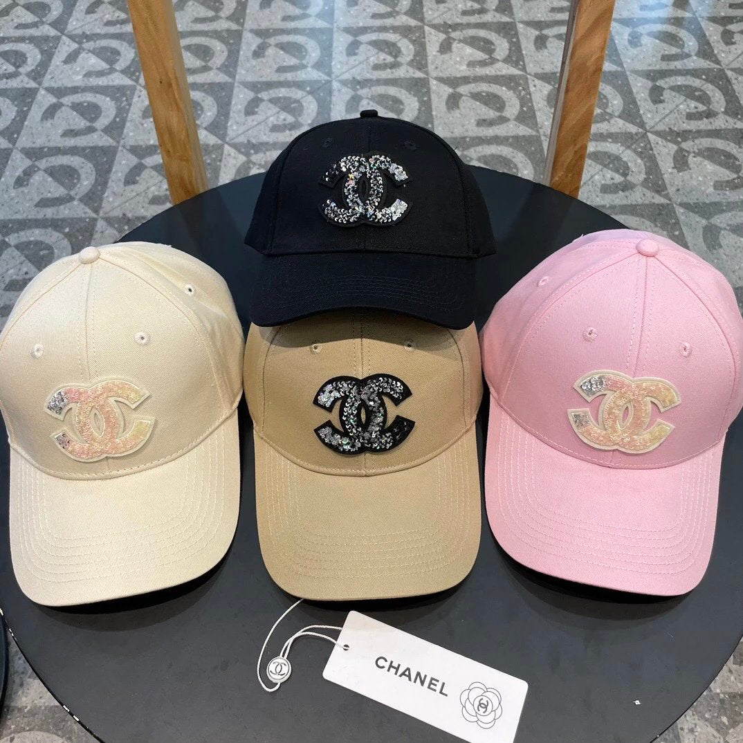 Chanel Hat Peaked Cap Fashion Trend Casual Hat Travel Essential High Quality Chanel2024New Letters logo Baseball Cap，