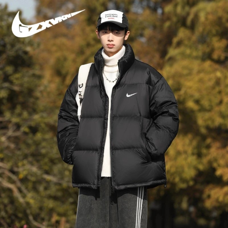 Nike Jackets 2024Winter down Jacket Sports Travel Mountaineering Warm Couple Coat Women