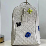 Louis Vuitton LV Backpack Top version 【Version】2022New ELLIPSE Backpack M20877Gray2022Autumn and Winter Series Set Rock Climbing Theme Cow Leather Dip Dyed Chunky Color Rock Climbing Backpack Schoolbag Hiking Backpack Travel Bag