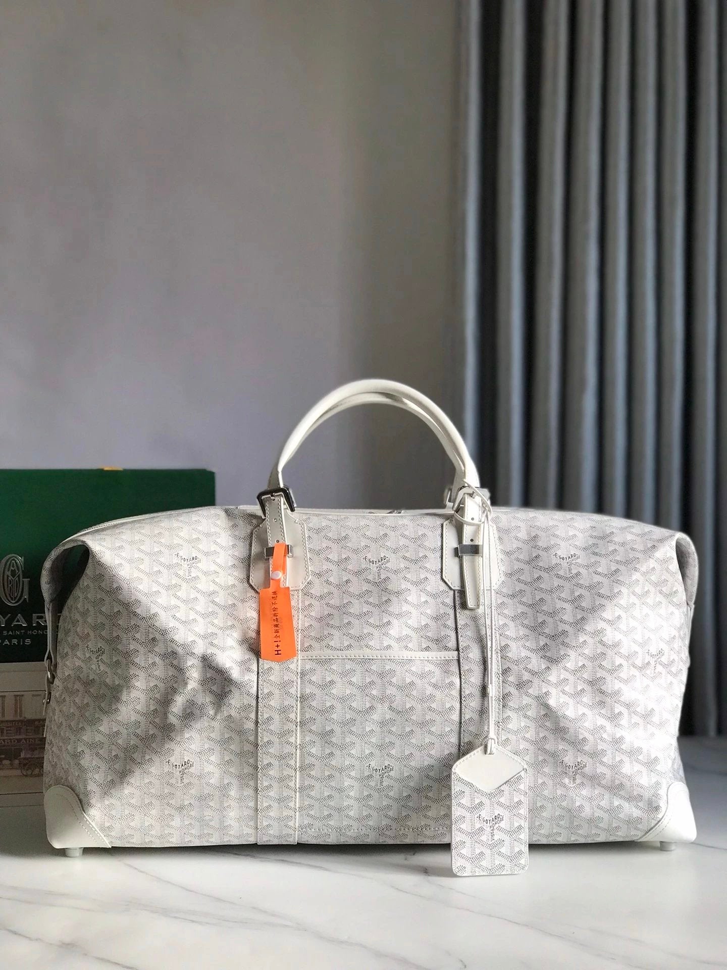 Goyard Bag Top version 【Highest Version Original Leather】New Product boeing Travel Bag45cm Handbag Business Traveling Luggage Bag Travel Bag New Men's Bag Women's Bag Large Capacity Bag Gym Bag45cm Large Travel Bag55cm