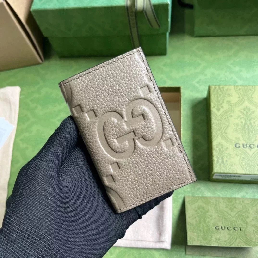 Gucci Wallet Top version 【New Arrivals】23New Ophidia Brand New Super Double G Series Short Wallet Wallet Embossed Cowhide Leather Wallet Men's Wallet Handbag Clutch Mobile Phone Bag Women's Small Wallet Card Holder Card Holder Pocket Clip739475