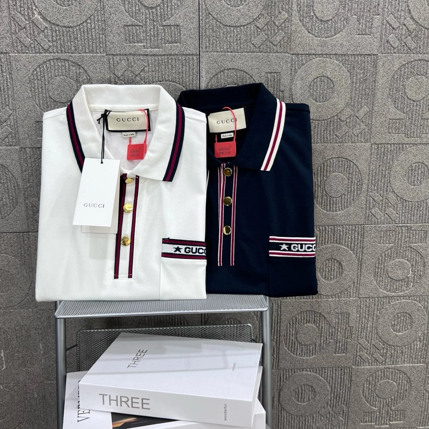 Gucci T-shirt Chest Letters logo Embroidery POLO Shirt Lapel Short Sleeve25ss New Unisex Style OS Loose T Summer Half Sleeve Business Shirt Plus Size T-Shirt